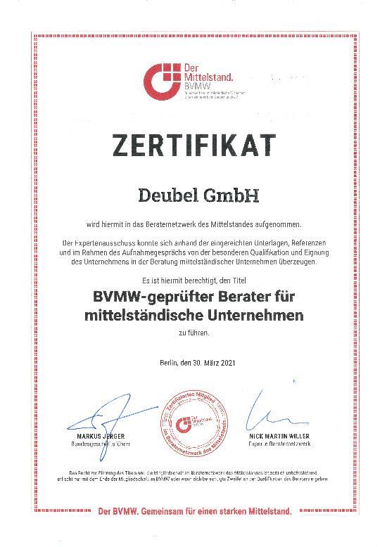 Deubel_Zertifikat_Beraternetzwerk-des-Mittelstands
